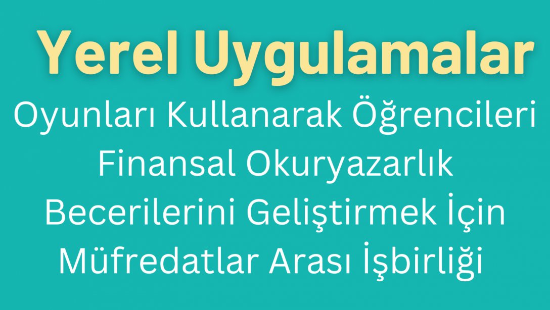 FINGO projesi kapsamında Ekim 2022 ayı içerisinde projede ilişkili ortak olarak yer alan liselerimizde 